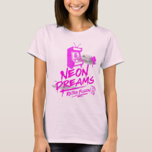 T-shirt Neon Dreams Rétro Fusion – Graffiti Arcade