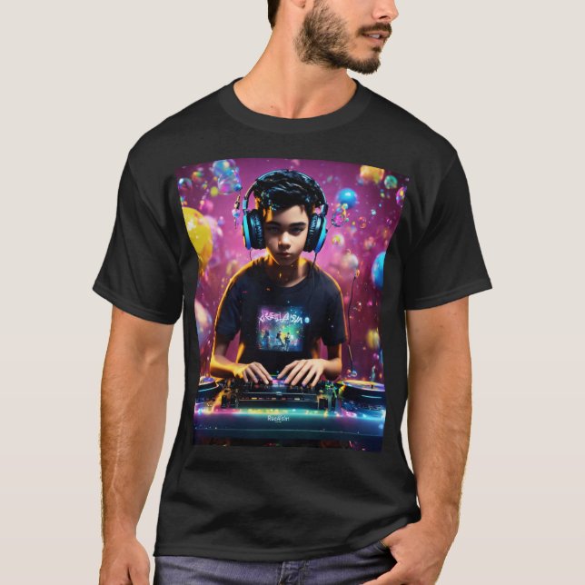 T-shirt Neon Smoke Xbox Logo T-Shirt" (Devant)