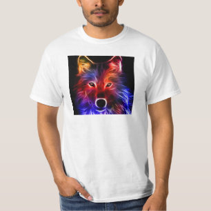T-SHIRT NEON WOLF