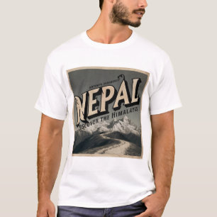 T-SHIRT NÉPAL DÉCOUVREZ LES HIMALAYAS