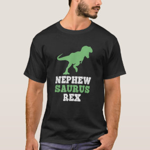 T-shirt Nephew Saurus Rex Dinosaure Dinosaure NephewSaurus