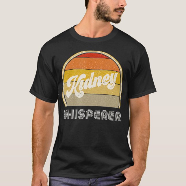 T-shirt Néphrologie Infirmière Cadeaux Pour Patient Dialys (Devant)