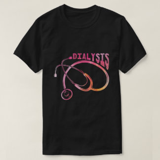 T-shirt Néphrologiste du rein de l'infirmière dialyse