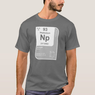 T-shirt Neptunium (Np)