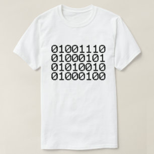 T-SHIRT NERD BINAIRE