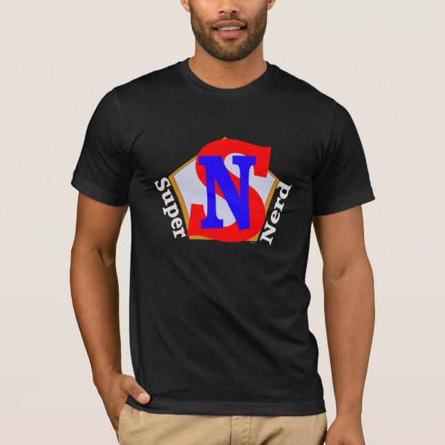 T-shirt nerd superbe (Devant)