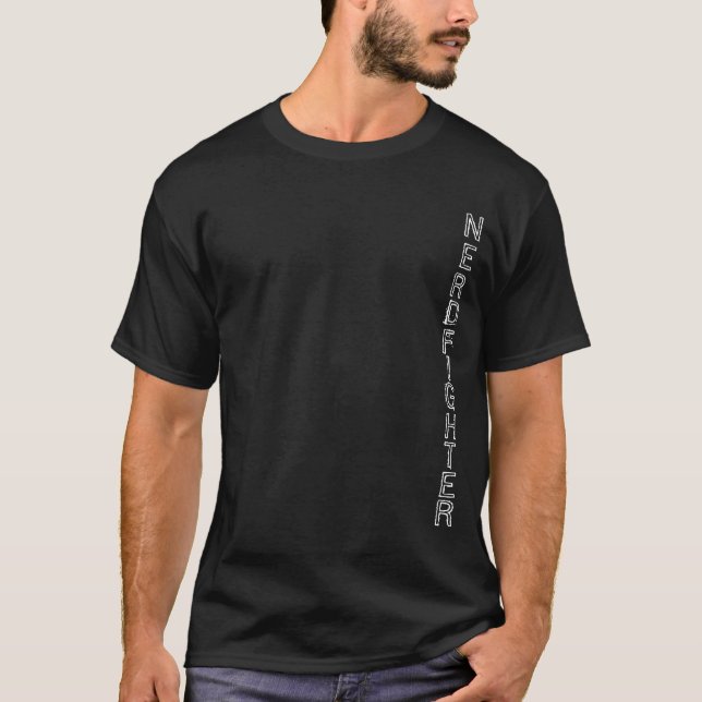 T-SHIRT NERDFIGHTER (Devant)