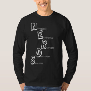 T-shirt Nerds Outfit Funny Dire Pour Gamer Et Tous Les Aut