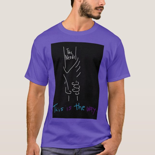 T-shirt Nerds Saving Nerds (Devant)