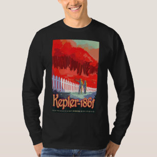 T-shirt Nerdy Kepler Vintage 186f Redondeur d'herbe Scien