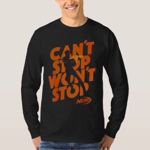 T-shirt Nerf ne peut pas arrêter ne veut pas arrêter Silho
