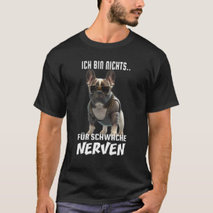 T-shirt Nerfs faibles chien Frenchie Bouledogue Français