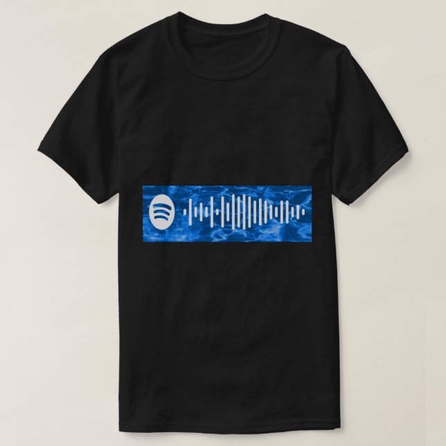 T-shirt Nerves - Code d'analyse bleu DPR (Design devant)
