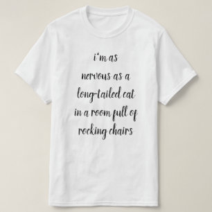 T-shirt nerveux