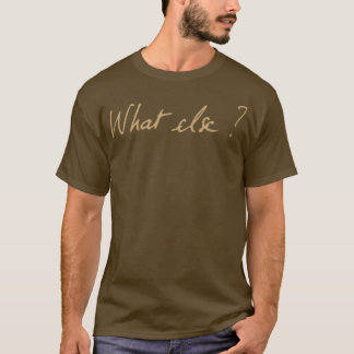 T-shirt Nespresso Nescafe Nestlé Quoi d'autre