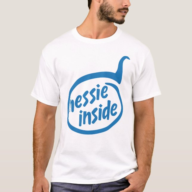 T-shirt Nessie à l'intérieur - Nessie à l'intérieur (Devant)