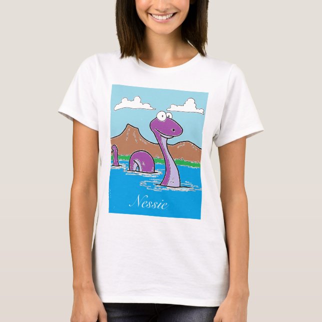 T-shirt Nessie : le monstre de Loch Ness (Devant)