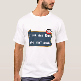 T-shirt N'est pas néerlandaise, la PA et le Néerlandais