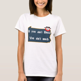 T-shirt N'est pas néerlandaise, la PA et le Néerlandais