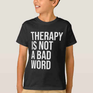 T-shirt N'Est Pas Un Mauvais Mot Citation De Sensibilisati