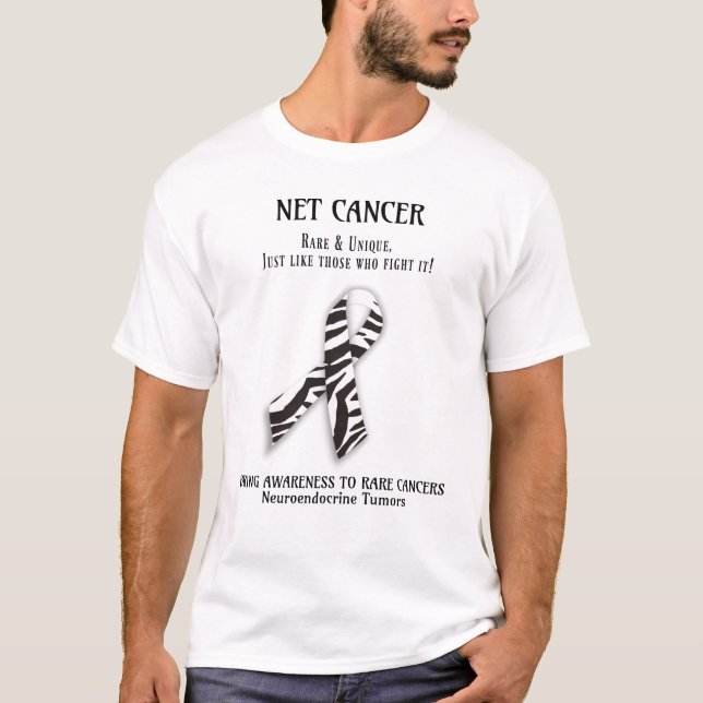 T-shirt NET Rare Cancer Neuroendocrine chemise tumeur (Devant)