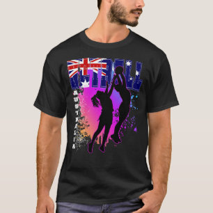 T-shirt Netball Australie