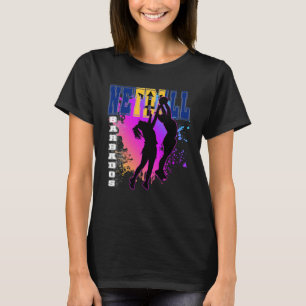 T-shirt Netball de la Barbade