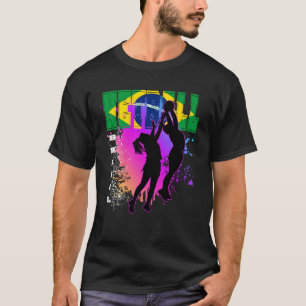 T-shirt Netball du Brésil