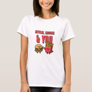 T-shirt Netflix, Snacks et Vous Objectif de Relation