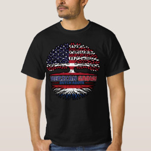 T-shirt Netherlands Dutch US American USA États-Unis