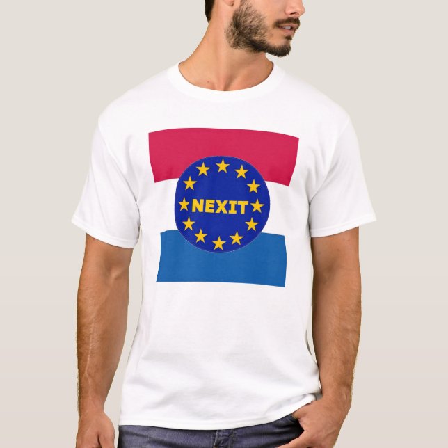 T-Shirt Netherlands Flag EU Nexit (Front)