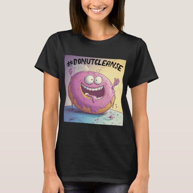 T-shirt Nettoyage de Donut (Devant)