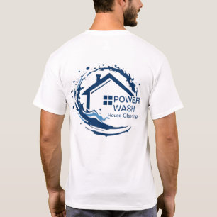 T-shirt Nettoyage de la maison de lavage d'électricité