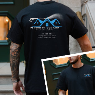 T-shirt Nettoyage de Maison au Nettoyeur Haute Pression