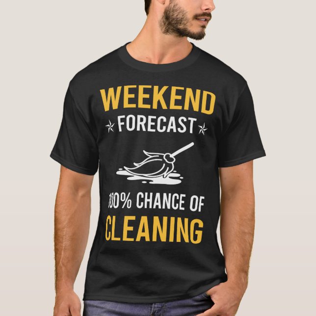 T-shirt Nettoyage du week-end (Devant)