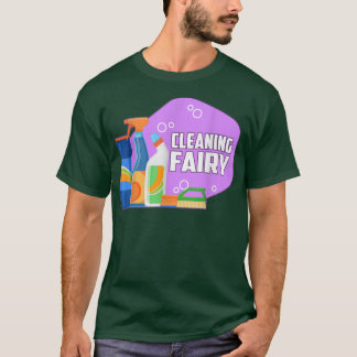 T-shirt Nettoyage Fée Lady de nettoyage