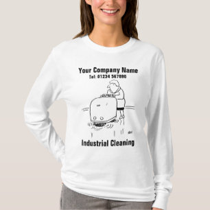 T-shirt Nettoyage industriel ou nettoyage commercial