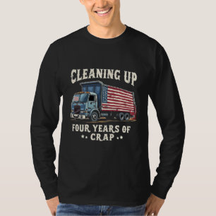 T-shirt Nettoyer vos 4 ans Trump Garbage Inaguration
