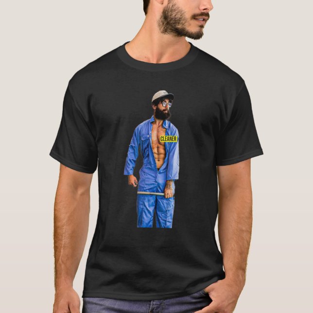 T-shirt Nettoyeur anatoly (Devant)