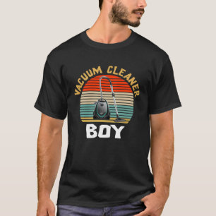T-shirt Nettoyeur de vide Garçon Retro Vintage ménage Nett