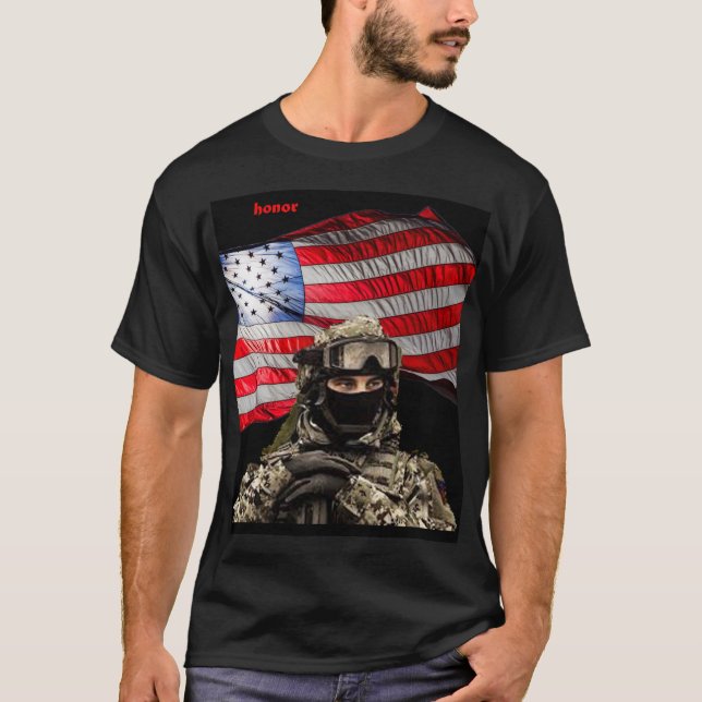 T-shirt neuf ligne chemises d'habillement (Devant)