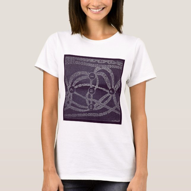T-shirt Neuf lune dans le monde sombre (Devant)