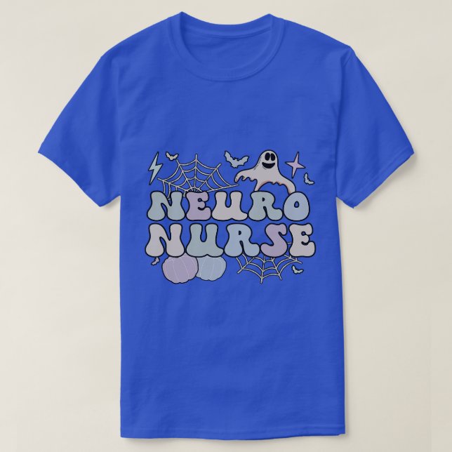 T-shirt Neuro éffrayant Infirmière Halloween Neurologie In (Design devant)