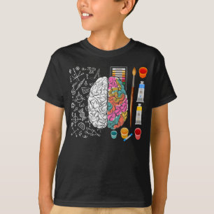 T-shirt Neurochirurgien du cerveau coloré Artiste scientif