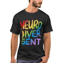 Neurodivergent (Rainbow Text)