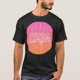T-shirt Neurodivergent rose