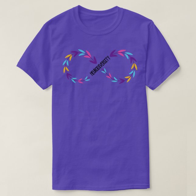 T-shirt neurodiversité25 (Design devant)