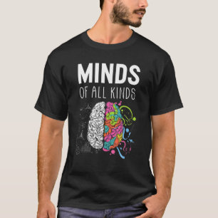 T-shirt Neurodiversité Cerveau Sensibilisation sur l'auti