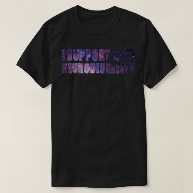 T-shirt Neurodiversité Soutien 1 (Design devant)