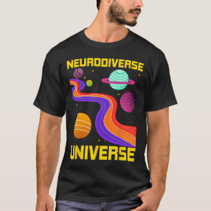 T-shirt Neurodiversité Univers Neurodiversité Adhd Autisme